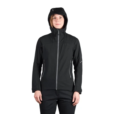 Northfinder TIFFANI-269black dámská turistická softshellová bunda