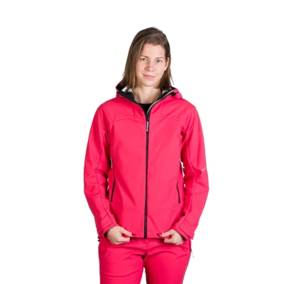 Northfinder TINA-355pink dámská turistická softshellová bunda