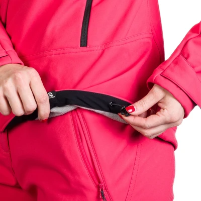 Northfinder TINA-355pink dámská turistická softshellová bunda