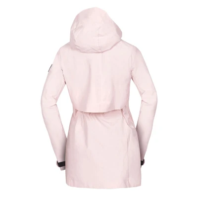 Northfinder YULIANA-366rose dámská turistická softshellová bunda s kapucí