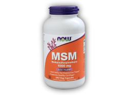 NOW Foods MSM (Methylsulfonylmethan) 1000mg 240 rostlinných kapslí NOW Foods MSM (Methylsulfonylmethan) 1000mg 240 rostlinných kapslí
