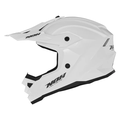 NOX N761 MX bílá dětská motokrosová helma na motorku