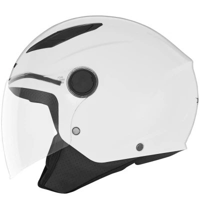 NOX N710 bílá dětská otevřená helma na motorku