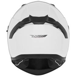 NOX Integrálna prilba N401 biela + moto kukla RSA