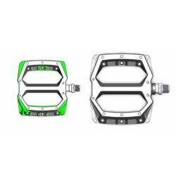 Nukeproof Horizon Pro Cromo červené ploché pedály DH