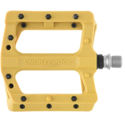 Nukeproof Pedály Neutron Evo Flat Mustard