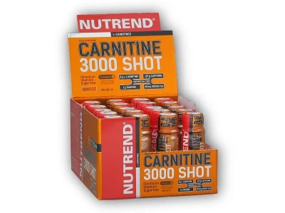 Nutrend Carnitine 3000 Shot 20x60ml ampule POUZE Ananas (VÝPRODEJ)