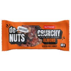 Nutrend Denuts Crunchy 40g POUZE Mandle (VÝPRODEJ) Nutrend Denuts Crunchy 40g POUZE Mandle (VÝPRODEJ)
