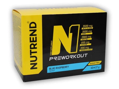 Nutrend N1 Pre-Workout 10x17g Nutrend N1 Pre-Workout 10x17g