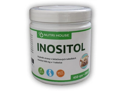 Nutri House Inositol 450 kapslí Nutri House Inositol 450 kapslí
