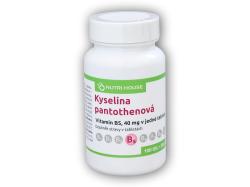 Nutri House Kyselina pantoténová B5 40mg 100 tabliet