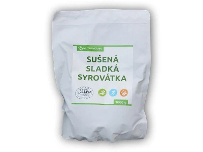 Nutri House Syrovátka sladká sušená sáček 1000g Nutri House Syrovátka sladká sušená sáček 1000g