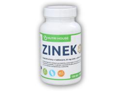 Nutri House Zinek 25mg 100 tablet Nutri House Zinek 25mg 100 tablet