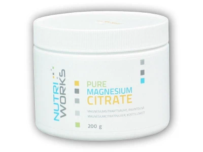 Nutri Works Pure Magnesium Citrate 200g Nutri Works Pure Magnesium Citrate 200g