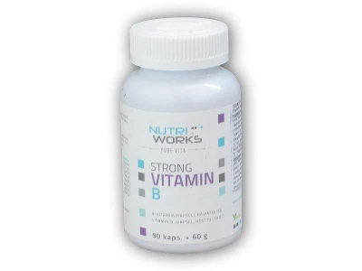 Nutri Works Strong vitamin B 90 kapslí