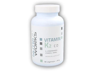 Nutri Works Vitamin K2 C D 90 kapslí Nutri Works Vitamin K2 C D 90 kapslí