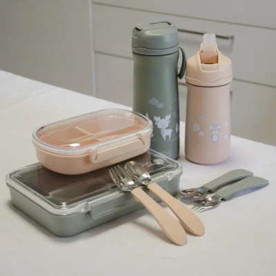 Nuvita Box na svačinu 490 ml Sage Green