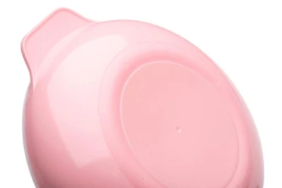 Nuvita Set termotalířku se silikonovou lžičkou a hrnečkem Pastel pink