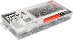 Yato Nýt hliníkový sada 400ks (2,4, 3,2, 4,0, 4,8mm)
