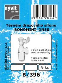 Nývlt Těsnění dřez.sifon BONOMINI sada 9díl. B/396