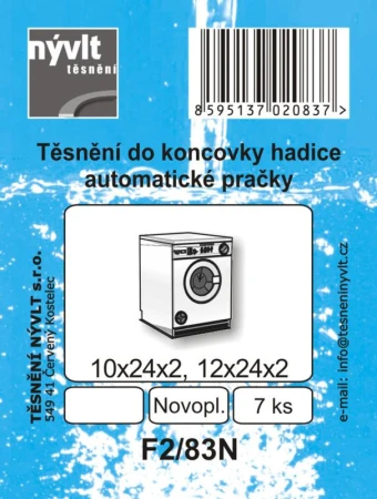 Nývlt Těsnění hadic pračka+myčka F2/83N (7ks)