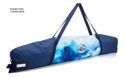 Benwild Obal na dětské lyže Benwild 145 cm Smoke růžová