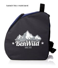 Benwild Obal na lyžařské boty reflexní zelená