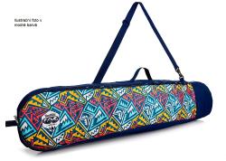 Benwild Obal na snowboard 150 cm Ledově modrá