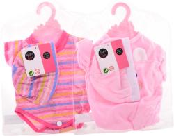 Obleček pro panenku miminko 40-45cm set dupačky/body s čepičkou Obleček pro panenku miminko 40-45cm set dupačky/body s čepičkou