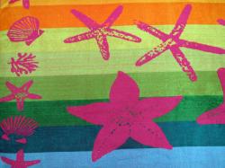 Oboustranná plážová osuška Lovely Home Sea Star