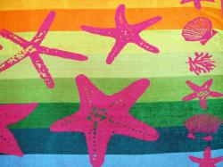 Oboustranná plážová osuška Lovely Home Sea Star