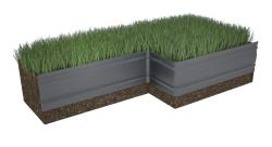 Obrubník skrytý 12,5cmx18m