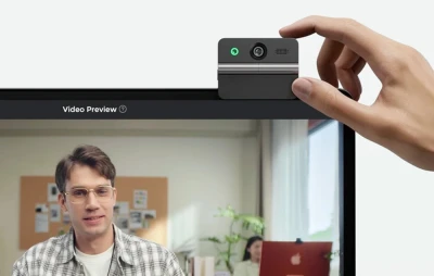 OBSBOT Meet Flip AI 4K černo-stříbrná webová kamera
