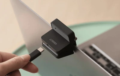 OBSBOT Meet Flip AI 4K černo-stříbrná webová kamera