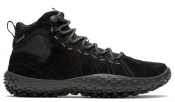 Merrell J037752 Wrapt Mid Wp Black/black dámská barefoot obuv + osvěžovač obuvi Merrell J037752 Wrapt Mid Wp Black/black dámská barefoot obuv + osvěžovač obuvi