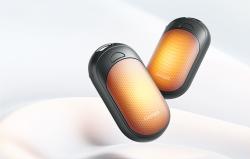 Ocoopa UT3053 černooranžové elektrické ohřívače rukou 2x2500 mAh, USB-C