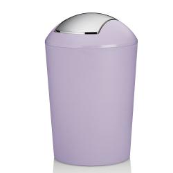 Odpadkový koš Marta plast, fialová 21x15 cm