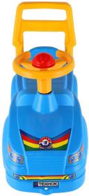 Odrážedlo baby auto s klaksonem odstrkovadlo s opěrkou zad 2 barvy