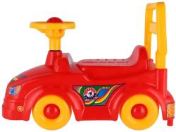 Odrážedlo baby auto s klaksonem odstrkovadlo s opěrkou zad 2 barvy