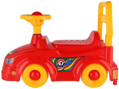 Odrážedlo baby auto s klaksonem odstrkovadlo s opěrkou zad 2 barvy