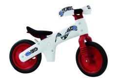 BELLELLI Odrážedlo B-BIP, plastové, bílo-červené