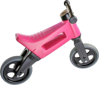 Odrážedlo Funny Wheels Rider Sport 2v1 dětské odstrkovadlo Růžové plast
