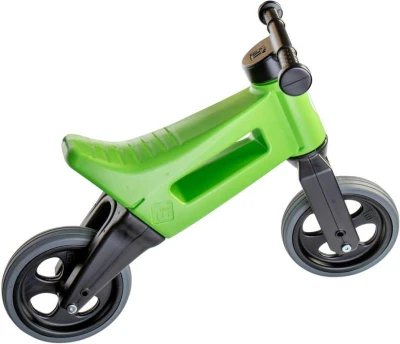 Odrážedlo Funny Wheels Rider Sport 2v1 dětské odstrkovadlo Zelené plast