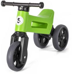 Odrážedlo Funny Wheels Rider Sport 2v1 dětské odstrkovadlo Zelené plast