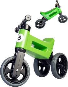 Odrážedlo Funny Wheels Rider Sport 2v1 dětské odstrkovadlo Zelené plast Odrážedlo Funny Wheels Rider Sport 2v1 dětské odstrkovadlo Zelené plast