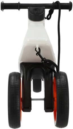 Odrážedlo FUNNY WHEELS Rider SuperSport 2v1 odstrkovadlo Bílé/Oranž sáček
