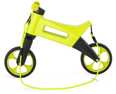Odrážedlo FUNNY WHEELS Rider SuperSport 2v1 odstrkovadlo Limetkové krabice