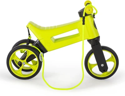 Odrážedlo FUNNY WHEELS Rider SuperSport 2v1 odstrkovadlo Limetkové krabice