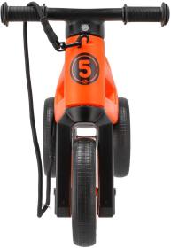 Odrážedlo Funny Wheels Rider SuperSport 2v1 odstrkovadlo s popruhem Oranžové