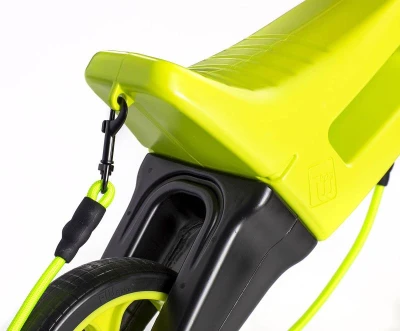 Odrážedlo Funny Wheels Rider SuperSport 2v1 odstrkovadlo s popruhem Zelené